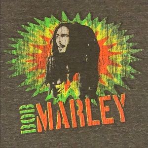 Heather Grey Bob Marley T-shirt